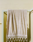 TASSLE BEACH TOWEL