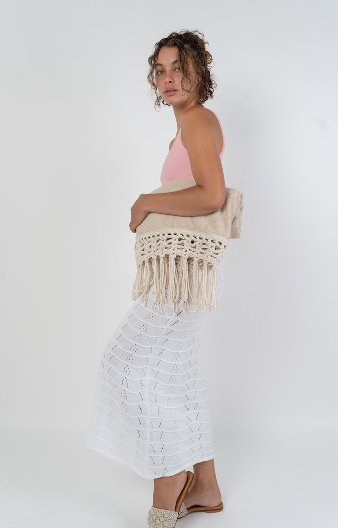 TASSLE BEACH TOWEL